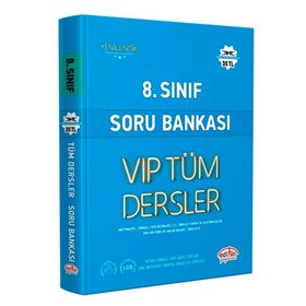 8. SINIF TÜM DERSLER SORU BANKASI - KOMISYON (ISBN:9786054390649)