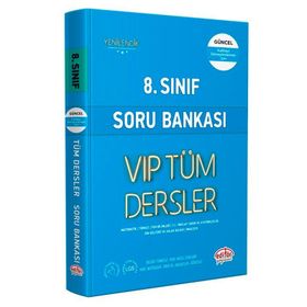 8. SINIF TÜM DERSLER SORU BANKASI - KOMISYON (ISBN:9786054390649)