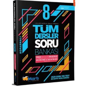 8.Sınıf Tüm Dersler Soru Bankası - Martı Yayınları