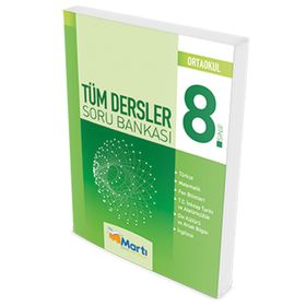 8.Sınıf Tüm Dersler Soru Bankası - Martı Yayınları