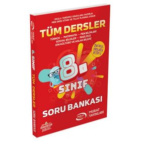 8. Sınıf Tüm Dersler Soru Bankası Murat Açıköğretim Yayınları