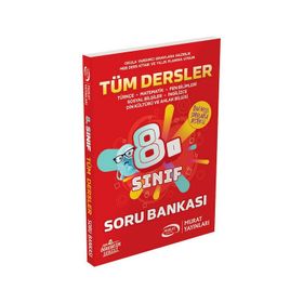 8. Sınıf Tüm Dersler Soru Bankası Murat Açıköğretim Yayınları