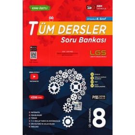 8.Sınıf Tüm Dersler Soru Bankası SBM Yayınları