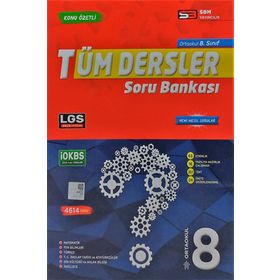 8.Sınıf Tüm Dersler Soru Bankası SBM Yayınları