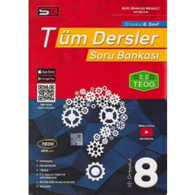 8.Sınıf Tüm Dersler Soru Bankası SBM Yayınları