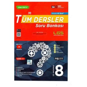 8.Sınıf Tüm Dersler Soru Bankası SBM Yayınları