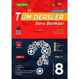 8.Sınıf Tüm Dersler Soru Bankası SBM Yayınları