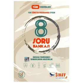 8. Sınıf Tüm Dersler Soru Bankası Sınav Dergisi Yayınları