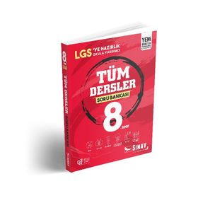 8. Sınıf Tüm Dersler Soru Bankası Sınav Dergisi Yayınları