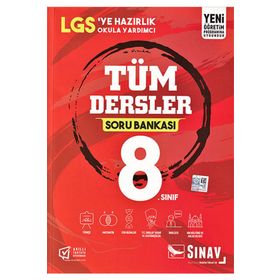8. Sınıf Tüm Dersler Soru Bankası Sınav Dergisi Yayınları