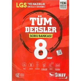 8. Sınıf Tüm Dersler Soru Bankası Sınav Dergisi Yayınları