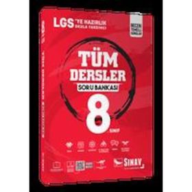 8. Sınıf Tüm Dersler Soru Bankası Sınav Dergisi Yayınları