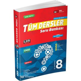 8. Sınıf Tüm Dersler Soru Bankası-Soru Bankası Merkezi Yayınları