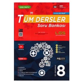 8. Sınıf Tüm Dersler Soru Bankası-Soru Bankası Merkezi Yayınları