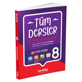 8. Sınıf Tüm Dersler Soru Bankası - Tambilgi Yayınları