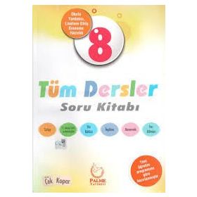 8. Sınıf Tüm Dersler Soru Kitabı Palme Yayınları