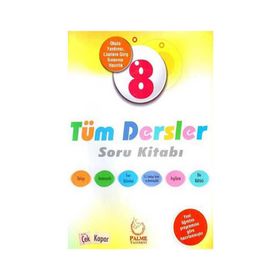 8. Sınıf Tüm Dersler Soru Kitabı Palme Yayınları