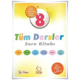 8. Sınıf Tüm Dersler Soru Kitabı Palme Yayınları