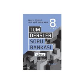 8. Sınıf Tüm Dersler Sözel Beceri Temelli Soru Bankası - Tudem Yayınları