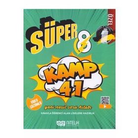 8.Sınıf Tüm Dersler Süper Kamp Soru Kitabı Nitelik Yayınları