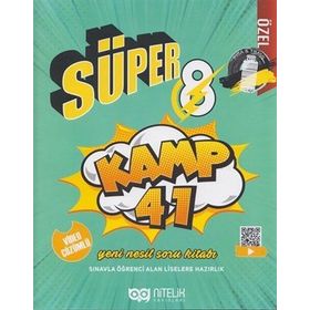 8.Sınıf Tüm Dersler Süper Kamp Soru Kitabı Nitelik Yayınları