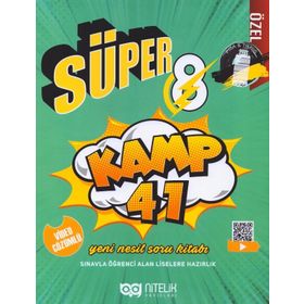 8.Sınıf Tüm Dersler Süper Kamp Soru Kitabı Nitelik Yayınları