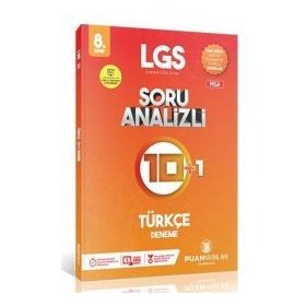 8. Sınıf Türkçe 10 + 1 Soru Analizli Deneme Puan Yayınları