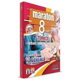 8. Sınıf Türkçe 12'li Deneme - Maraton Yayınları