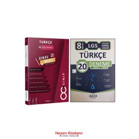 8. Sınıf Türkçe 15 Branş Denemesi - Pruva Akademi Yayınları+Türkçe Deneme Azza Yayıyları