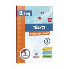 8. Sınıf Türkçe 16'lı Branş Deneme - Özdebir Yayınları