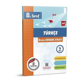 8. Sınıf Türkçe 16'lı Branş Deneme - Özdebir Yayınları