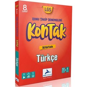 8. Sınıf Türkçe 36'lı Kontak Deneme PRF Paraf Yayınları