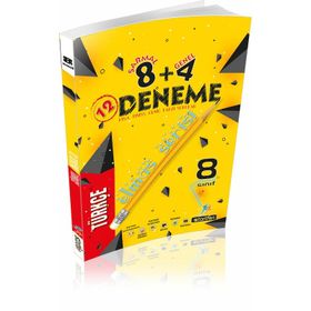 8. Sınıf Türkçe 8 + 4 Elmas Serisi Deneme - Startfen Yayınları