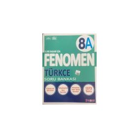 8. Sınıf Türkçe A Fenomen Soru Bankası Kurmay Yayınevi