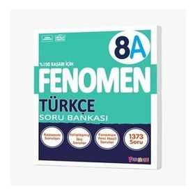 8. Sınıf Türkçe A Fenomen Soru Bankası Kurmay Yayınevi