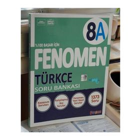 8. Sınıf Türkçe A Fenomen Soru Bankası Kurmay Yayınevi