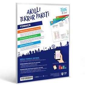 8.Sınıf Türkçe Akıllı Tekrar Paketleri-Teas Press Yayınları