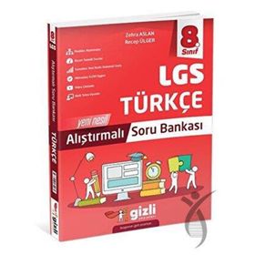 8. Sınıf Türkçe Alıştırmalı Soru Bankası - Gizli Yayınları