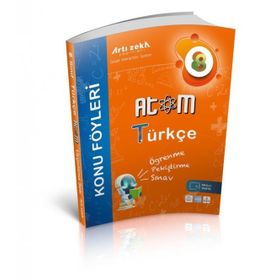 8. Sınıf Türkçe Atom Konu Föyleri-Artı Zeka Yayınları