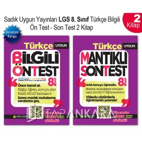 8. Sınıf Türkçe Bilgili Ön Test-Sadık Uygun Yayınları
