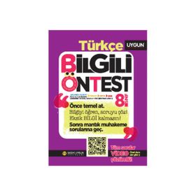 8. Sınıf Türkçe Bilgili Ön Test-Sadık Uygun Yayınları