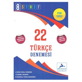8. Sınıf Türkçe Branş Denemesi - Paraf Yayınları