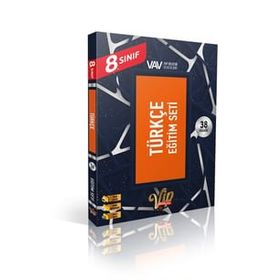 8. Sınıf Türkçe Bronz 38 Fasikül Eğitim Seti - Vip Yayınları