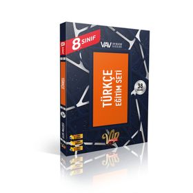 8. Sınıf Türkçe Bronz 38 Fasikül Eğitim Seti - Vip Yayınları