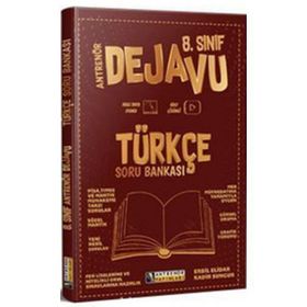 8. Sınıf Türkçe Dejavu Soru Bankası-Antrenör Yayınları