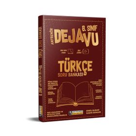 8. Sınıf Türkçe Dejavu Soru Bankası-Antrenör Yayınları