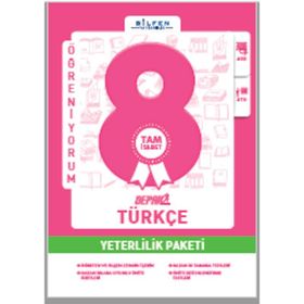 8. Sınıf Türkçe Depar Yeterlilik Paketi - Bilfen Yayınları
