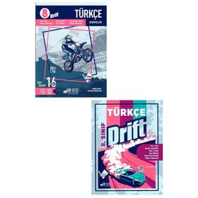 8. Sınıf Türkçe Drift Serisi 16'lı Denemeleri - Son Viraj Yayınları