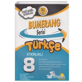 8. Sınıf Türkçe Etkinlikli Bumerang Serisi-Günay Yayınları