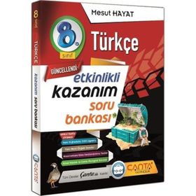 8. Sınıf Türkçe Etkinlikli Kazanım Soru Bankası Çanta Yayınları